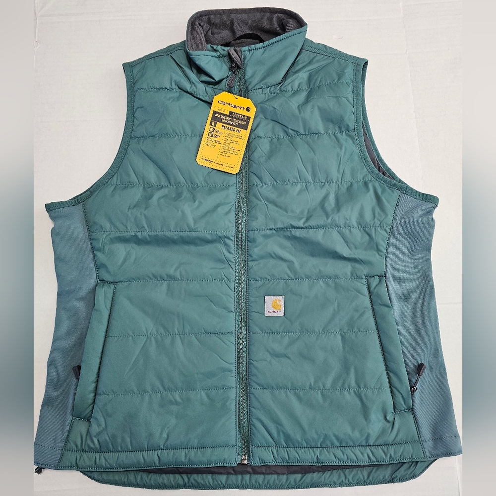 NWT Carhartt Rain Defender Relaxed Fit Lightweight Vest - InsulatedItem